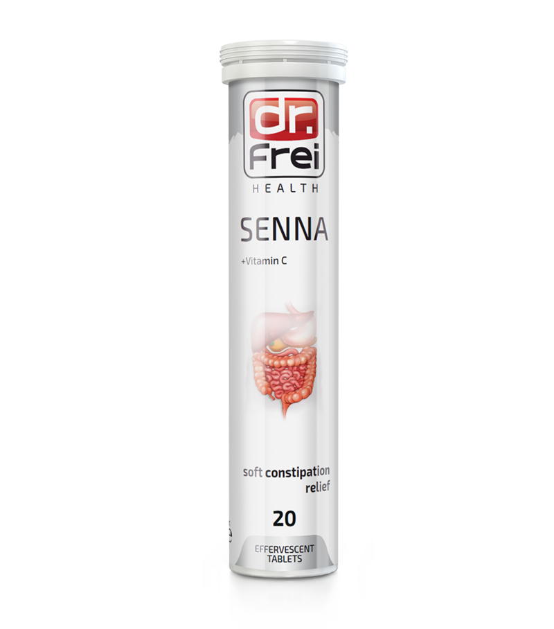 Dr. Frei Senna + Vitamin C 110 mg x 20 Tableta Eferveshente