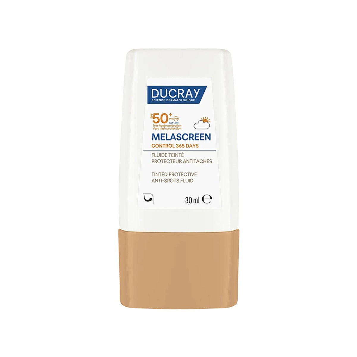 Ducray Melascreen Tinted Protective Anti‑Spots Fluid SPF 50+ – 30 ml