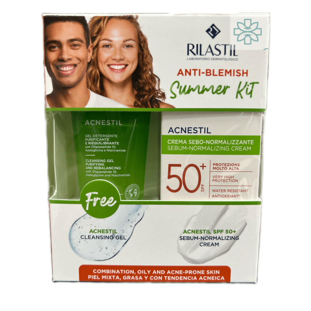 Rilastil - Anti-Blemish Summer Kit (SPF 50+ & lares)
