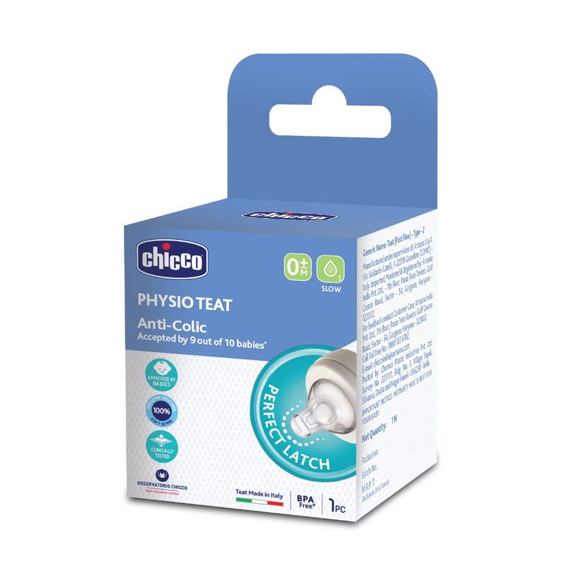 CHICCO PHYSIO TEAT ANTI COLIC 0M+