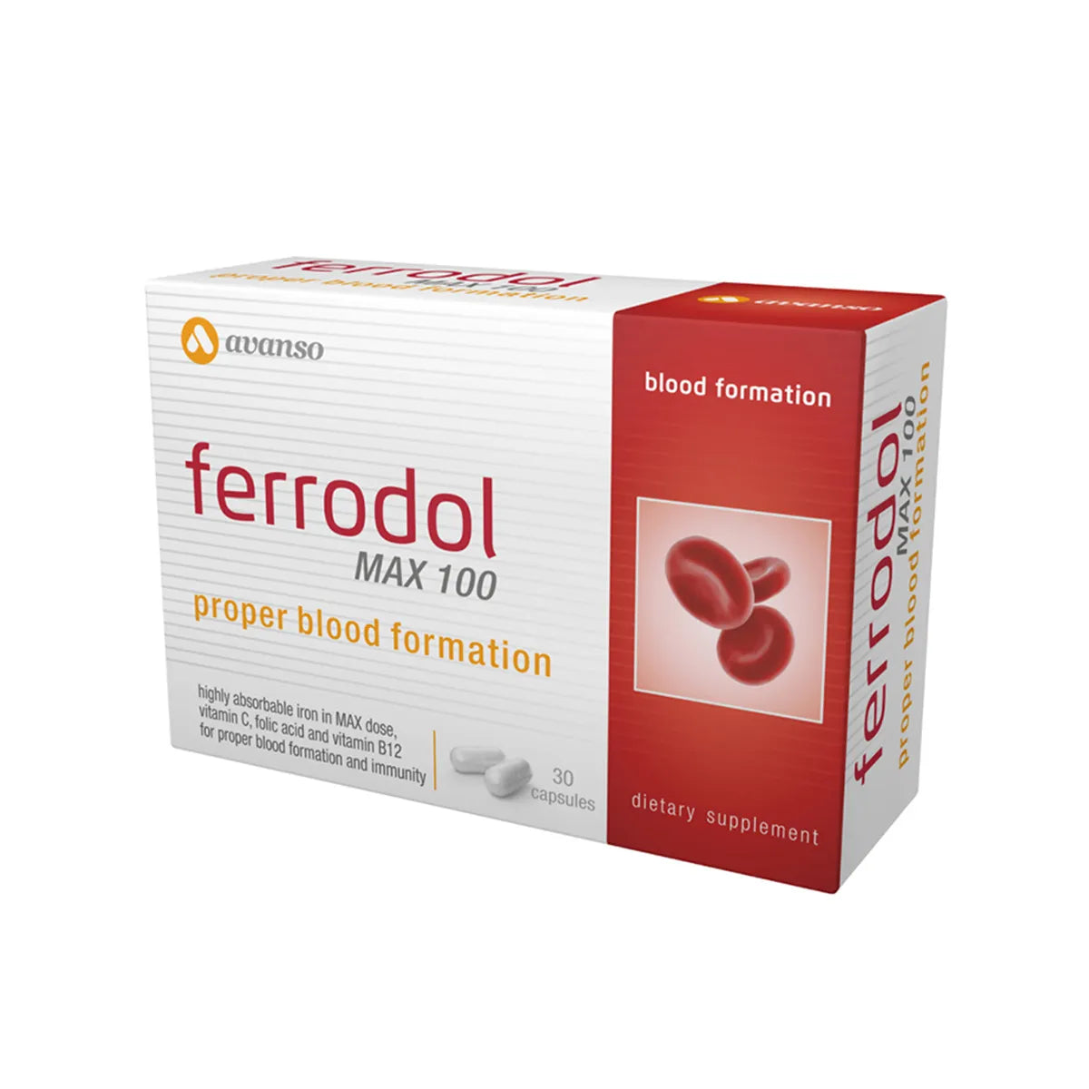 Ferrodol Max 100 – 30 kapsula