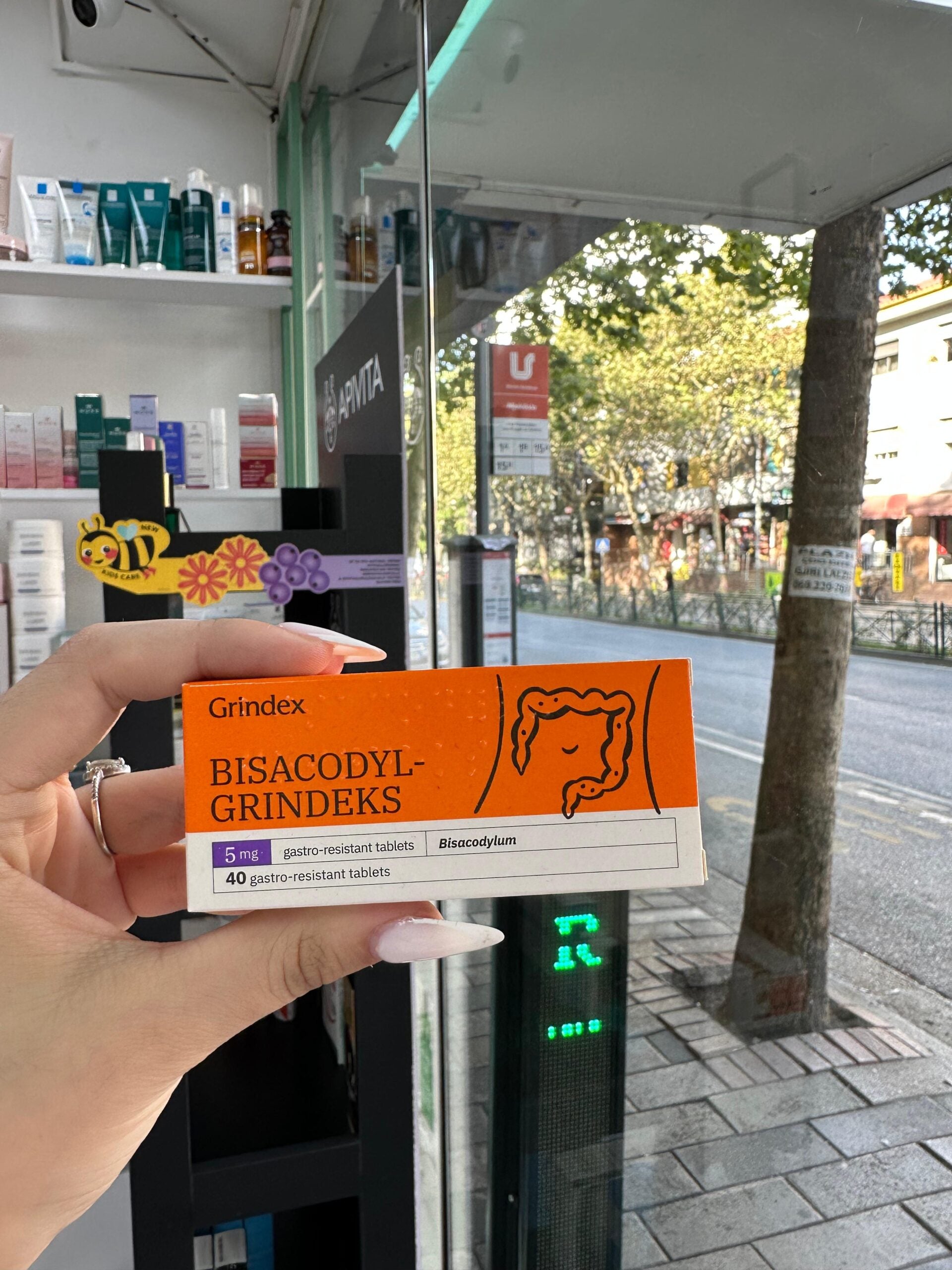 Bisacodyl 5 mg x 40 tableta