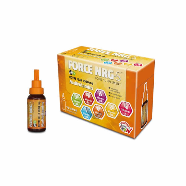 Ysana Multivitamin Force-NRG 10 Ampula energjike me multivitamina & Royal Jelly