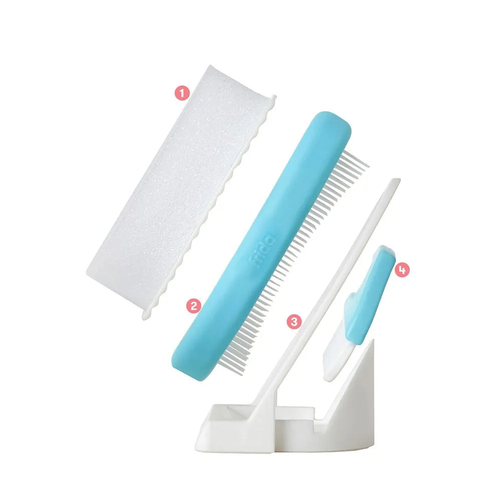Frida Baby 3 Step Cradle Cap System – Sistem 3 Hapësh për Trajtimin e Koreve të Kokës te Bebet