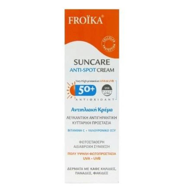 Froika Suncare Anti-Spot Cream SPF50+ Krem kunder njollave me mbrojtje te larte