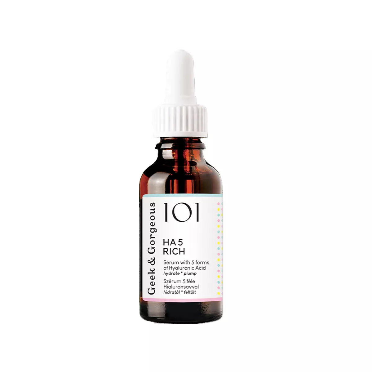 Geek and Gorgeous HA 5 Rich Serum