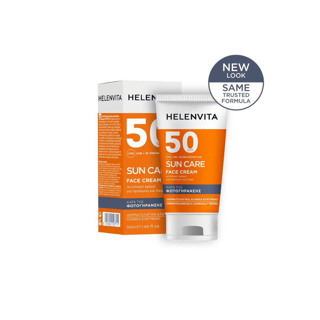 Helenvita Sun Face Cream SPF 50 Krem kundra diellit 50ml