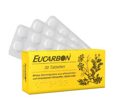Eucarbon x 30 tableta  – Pastrues natyral i traktit tretës