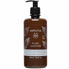 Apivita Pure Jasmine Shower Gel with Essential Oils – 500ml