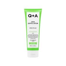 Q+A AHA Exfoliator Body Scrub -250ml