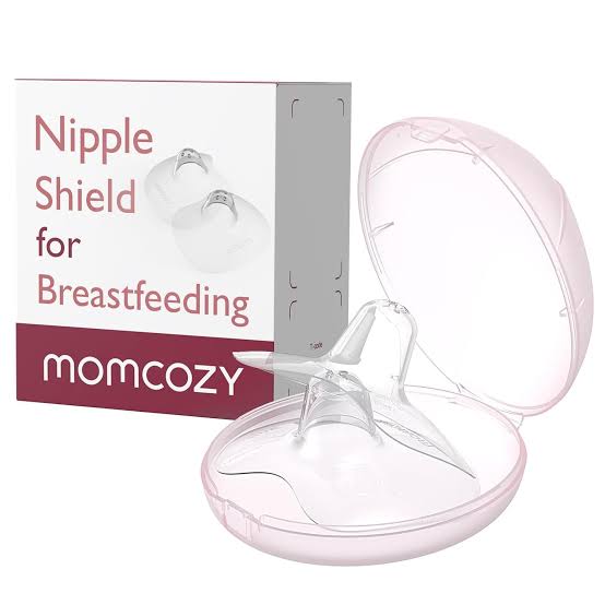 Momcozy  Contact Nipple Shields– Mbrojtëse silikoni për thithkat gjatë ushqyerjes me gji”.