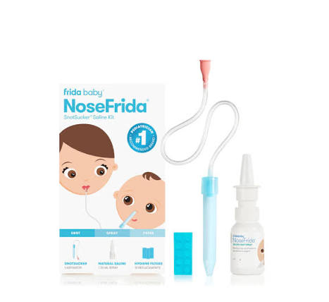 Frida Baby Set i aspiratorit nazal (0m+) – Set aspiratori nazal për bebe (0 muaj+)