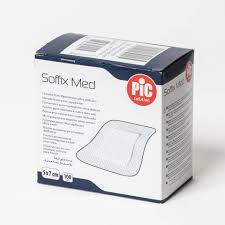 Pic Solution Soffix Med Cerotto Post-Operatorio Ultra Delicato,5x7 100 cope