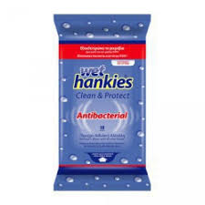 Wet Hankies Anti Bacterial - Letra te lagura