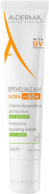 A-Derma Epitheliale AH Ultra Protective Repairing Cream SPF 50 -50ml