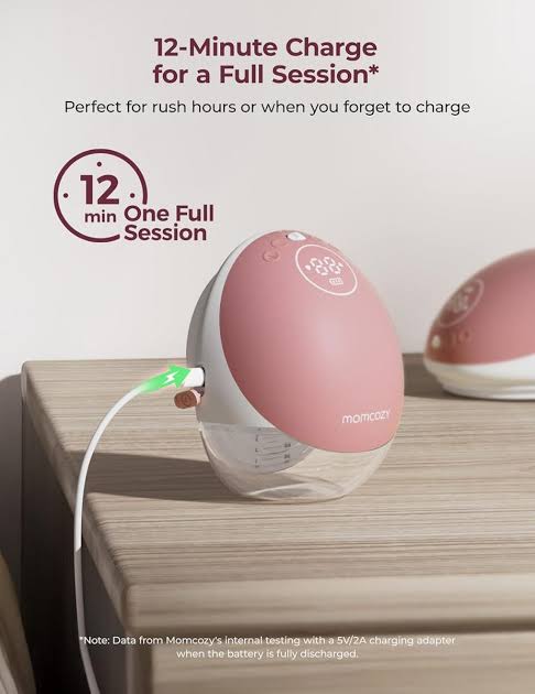 Momcozy  M9 Hands-Free Breast Pump Mobile Flow– M9 Pompë Gjiri Pa Duar me Teknologji Mobile Flow