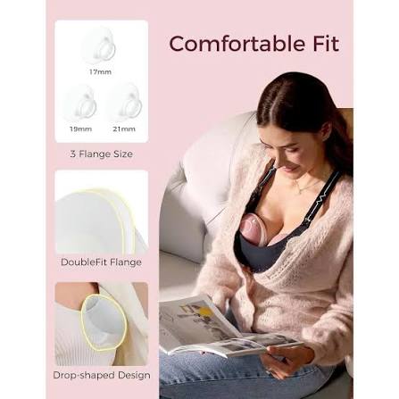 Momcozy  M9 Hands-Free Breast Pump Mobile Flow– M9 Pompë Gjiri Pa Duar me Teknologji Mobile Flow