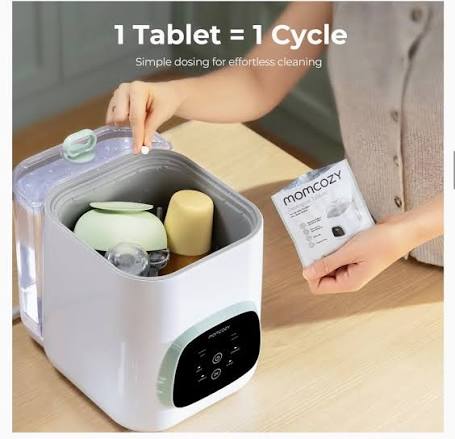 Momcozy Detergent Tablets– Tableta Detergjente për Pastrimin e Pajisjeve të Bebes