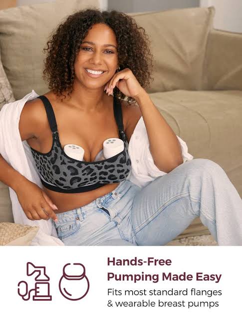 Momcozy YN12 4 in 1 Hands Free Pumping Bra– YN12 Sutjena 4-në-1 për Pompim pa Duar