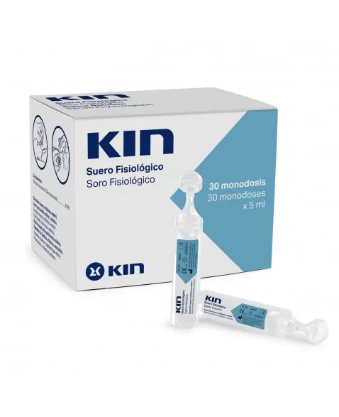 KIN Saline Solution Solucion fiziologjik 30 doza x 30ml