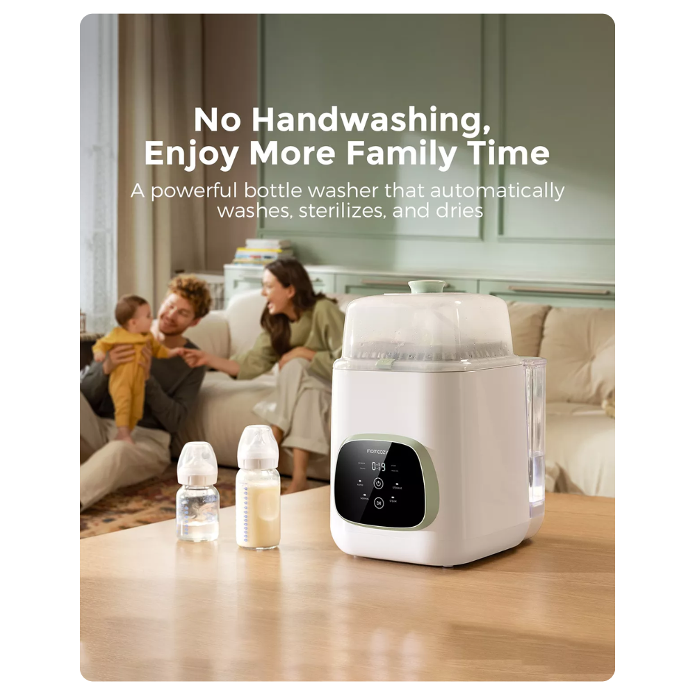 Momcozy  KleanPal Pro Baby Bottle Washer and Sterilizer– KleanPal Pro Larës dhe Sterilizues për Shishet e Bebeve