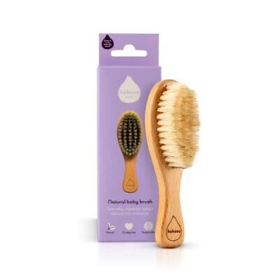 Kokoso Natural Baby Brush Kreher per floket e foshnjave