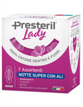 Lady Presteril Notte me krahë – Peceta Higjenike  prej pambuku për përdorim gjatë natës (10 copë)