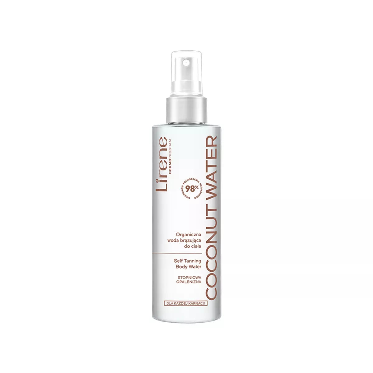 Lirene Self Tanning Organic Coconut Body Water -200 ml