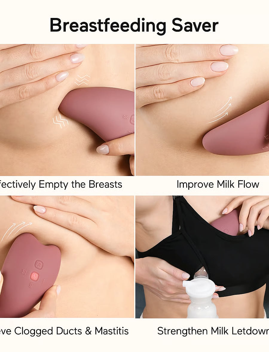 Momcozy Warming & Vibrating Lactation-MassagerMasazhues Vibrues dhe Ngrohës për Gjidhënien