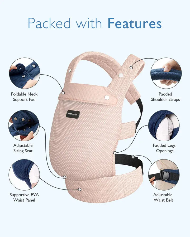 Momcozy Air Mesh Baby Carrier– Mbajtëse për bebe Air Mesh (me rrjetë ajrosëse)