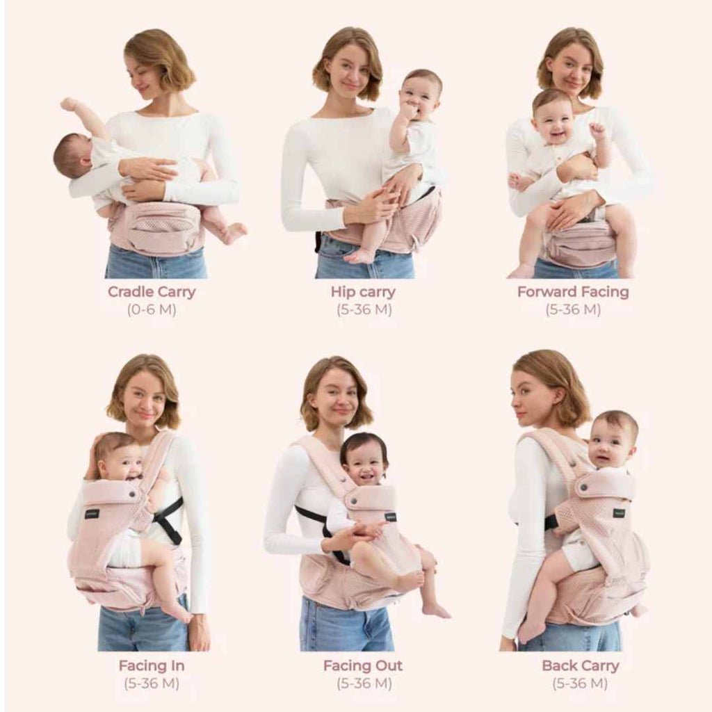 Momcozy Air Mesh Baby Carrier– Mbajtëse për bebe Air Mesh (me rrjetë ajrosëse)