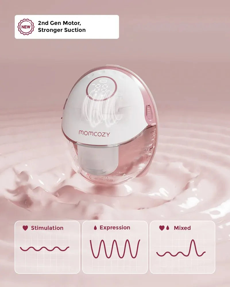 Momcozy   M6 Hands-free Breast Pump (Double Pack) – Pompë gjiri pa duar M6 (paketë dyshe)