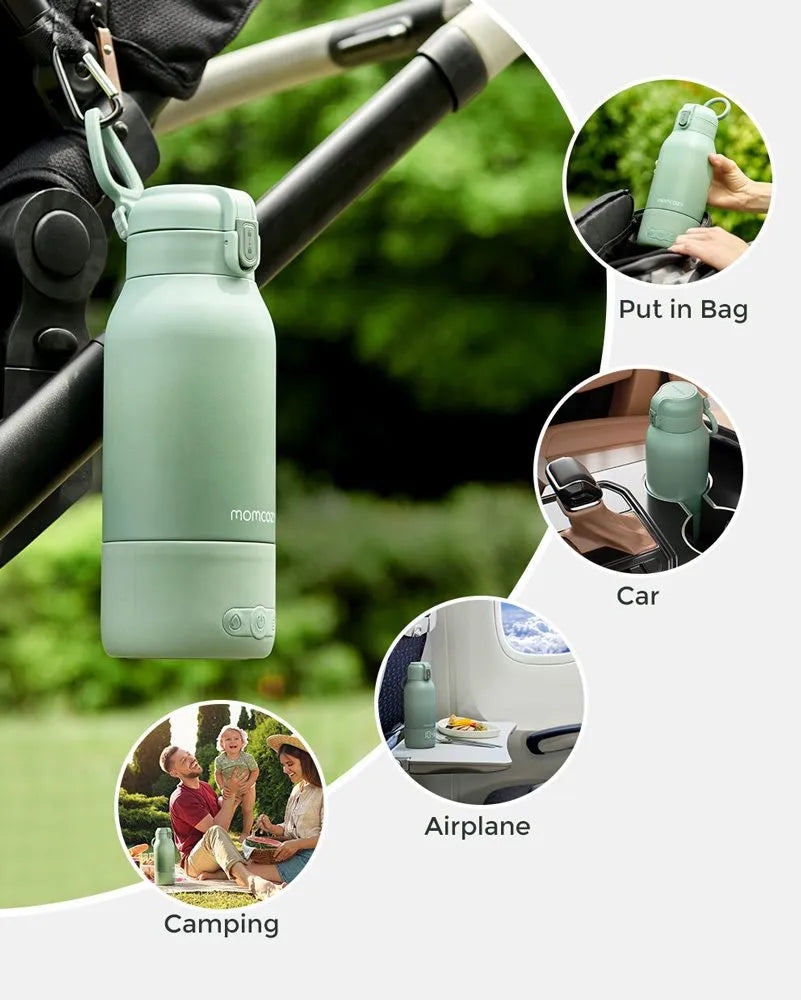 Momcozy  Superfast Portable Breast Milk & Water Warmer– Ngrohës super i shpejtë portativ për qumësht gjiri dhe ujë.