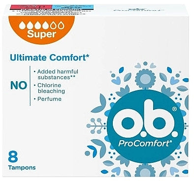 OB TAMPONS SUPER FLOW * 8