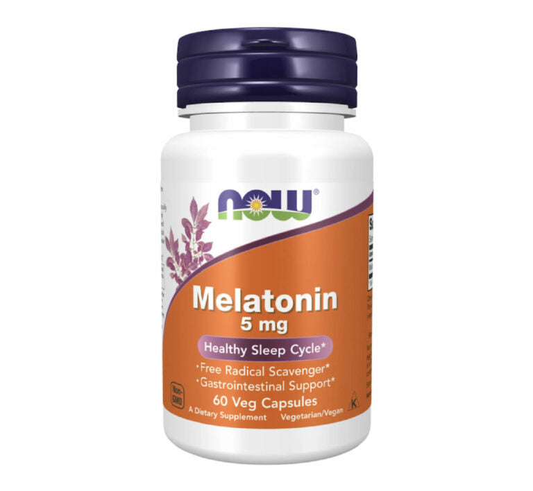 Now  Melatonin 5mg x 60 Kapsula