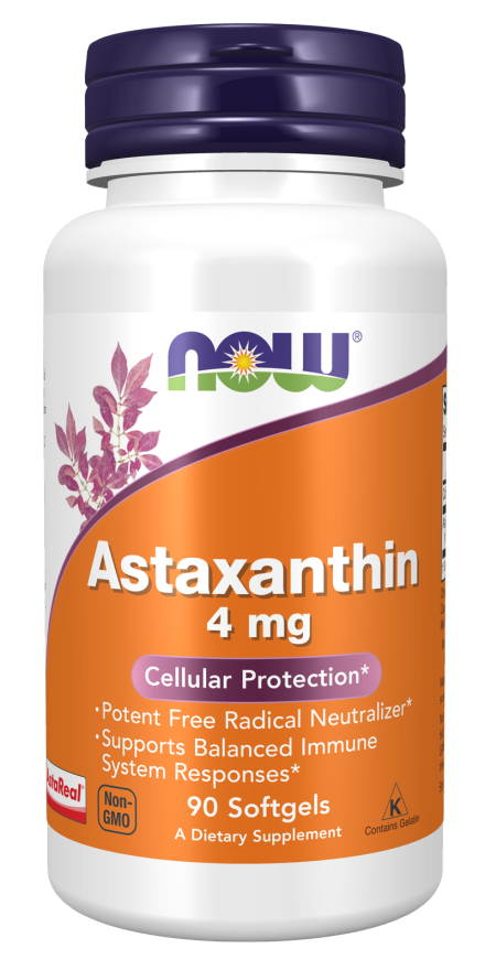 Now Astaxanthin 4 mg