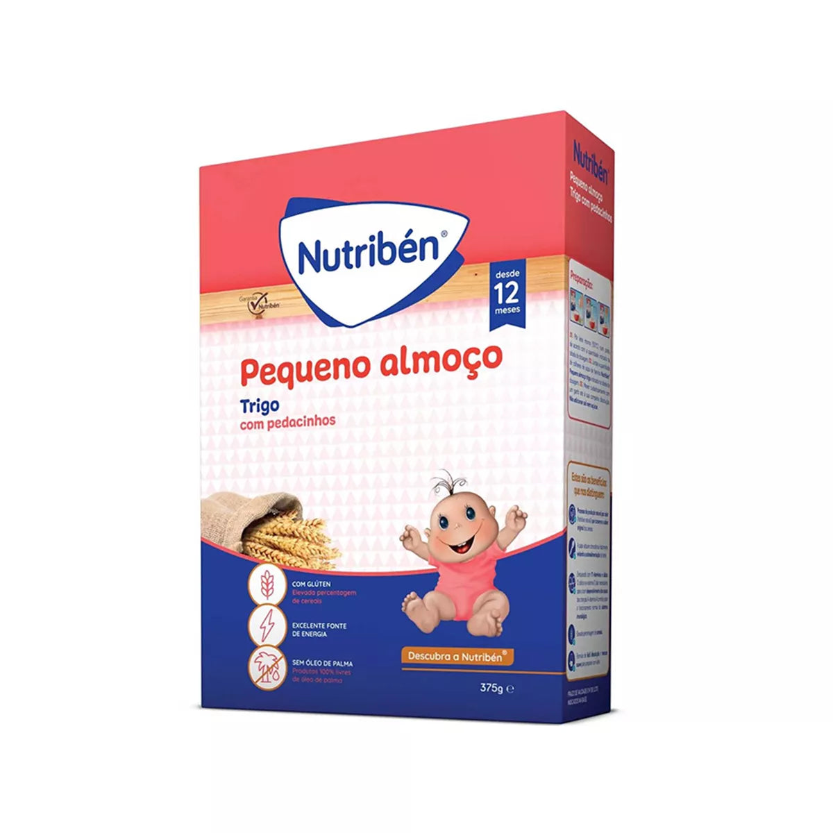 Nutriben - Drithëra mëngjesi me copëza gruri (12m+)