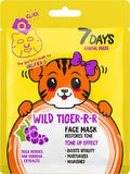 7 Days Maska Per Fytyren Wild Tiger