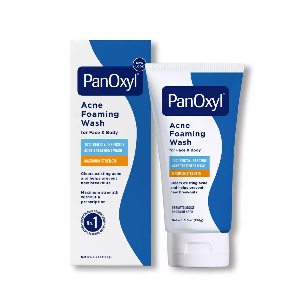 PanOxyl - Acne Foaming Wash Benzoyl Peroxide 10% 150ml
