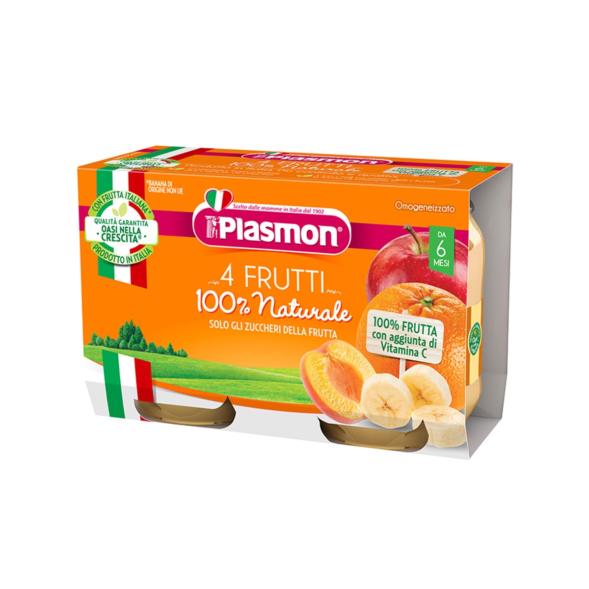 Plasmon - Pure me 4 Fruta (6m+)