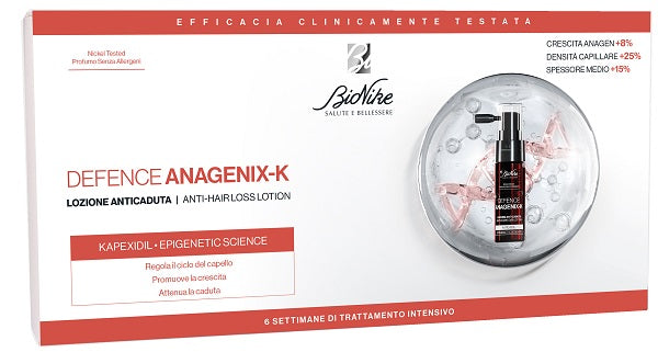 Bionike Defence Anagenix K Anti-Hair Loss Lotion 6 flakon