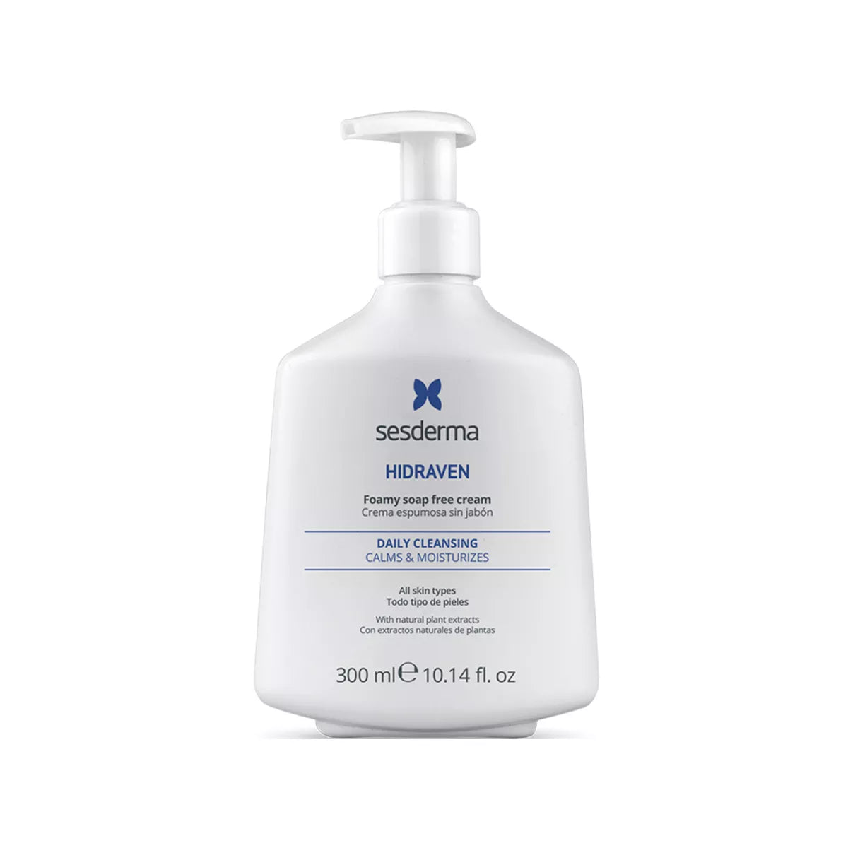 Sesderma Hidraven Soap-Free Foamy Cream 300ml – Pastrim i butë për lëkurë të ndjeshme