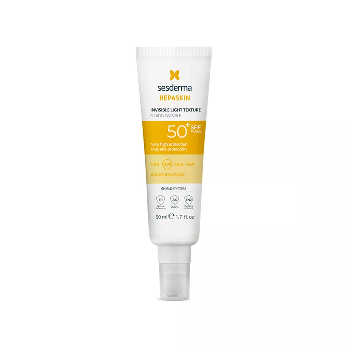 Sesderma - Repaskin Invisible Light Texture Sunscreen (SPF 50+)  50ml