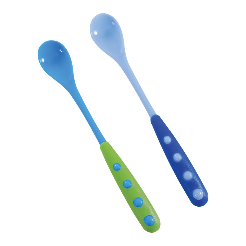 LORELLI SPOONS WITH LONG HANDLES 2 PCS BLUE 6M+