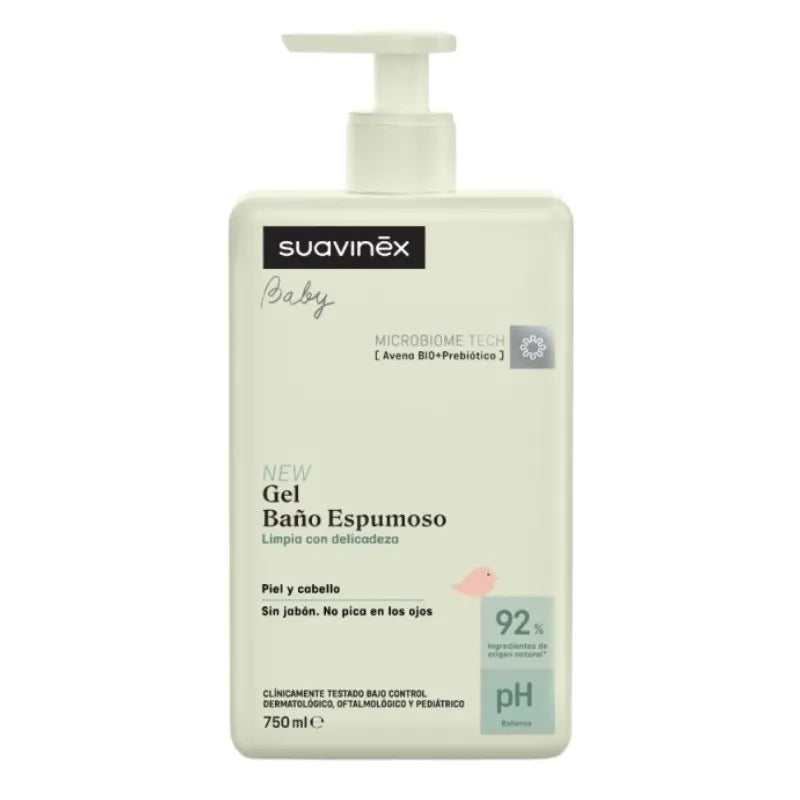 Suavinex Baby Gel Baño Espumoso (Xhel Larës  Shkumues për Bebe) 500 ml