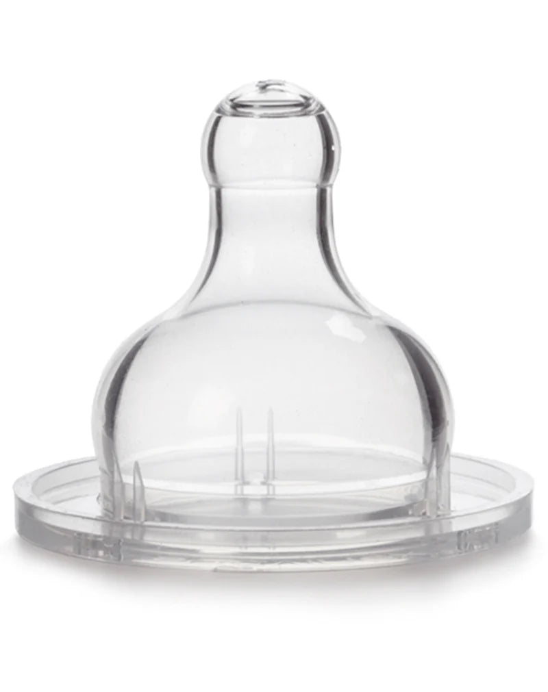 SUAVINEX ROUND BABY FOOD SILICONE TEAT +4M
