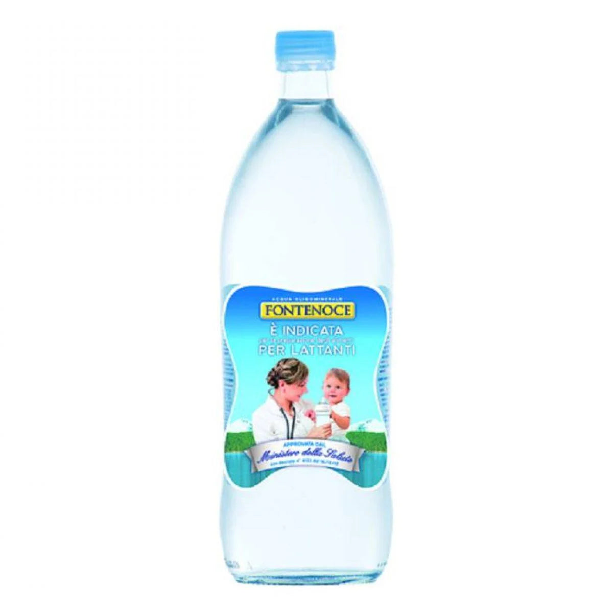 Fontenoce Ujë për Bebe 1L në shishe qelqi