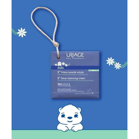 URIAGE BEBE 1ST SKINCARE - 1ST SOLID CLEANSING CREAM