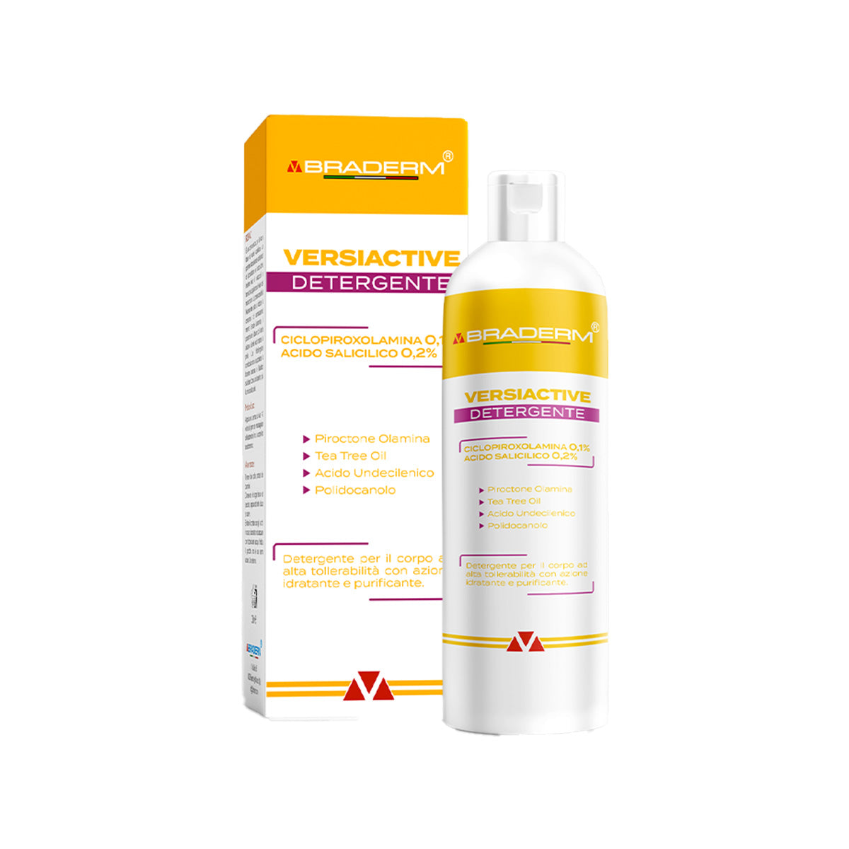Braderm Versiactive Cleanser -200ml