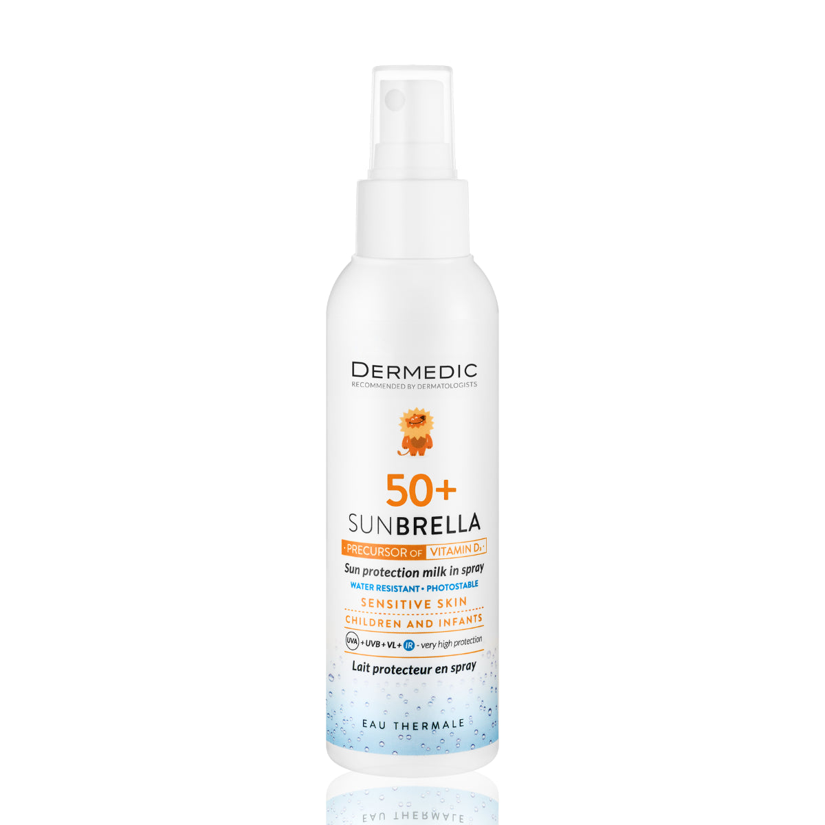 Dermedic Sunbrella Sun Protection Milk in Spray SPF 50+ – për fëmijë